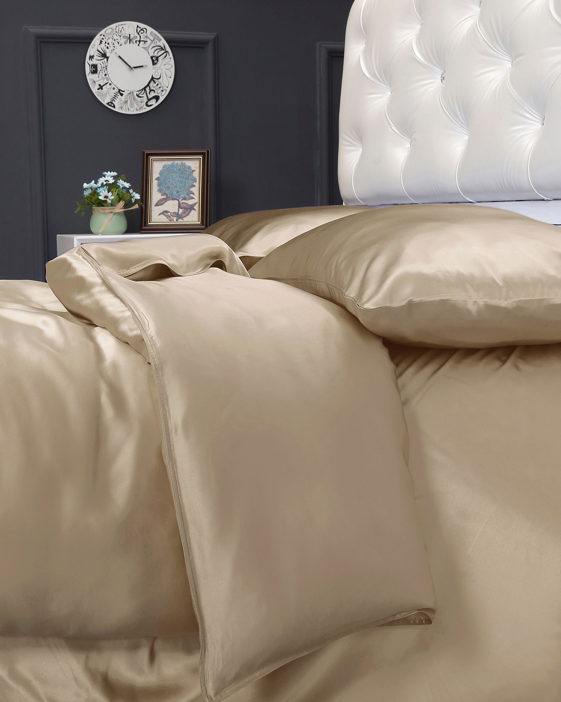 19 Momme Seamless Silk Sheets Set