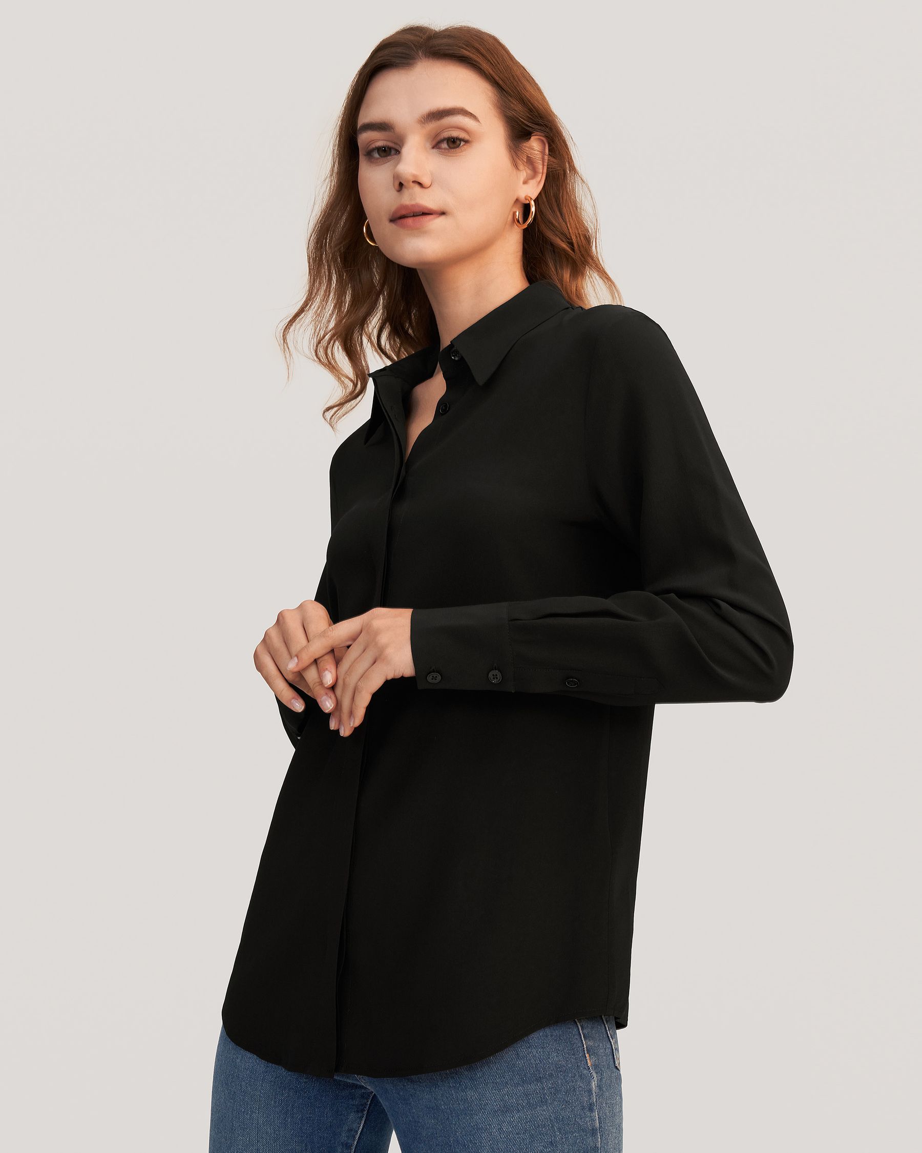 Classic Comfort Silk Shirt