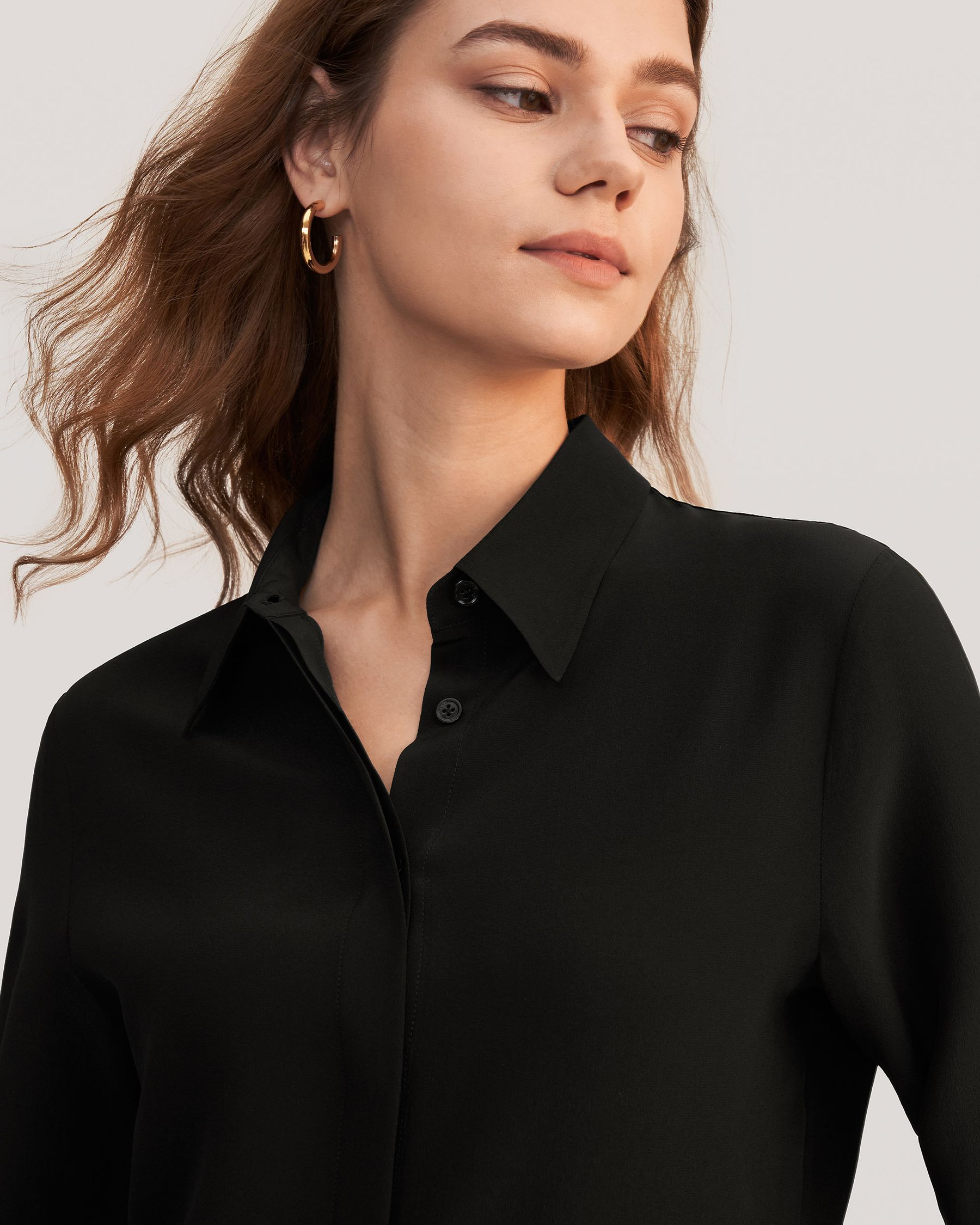 Classic Comfort Silk Shirt