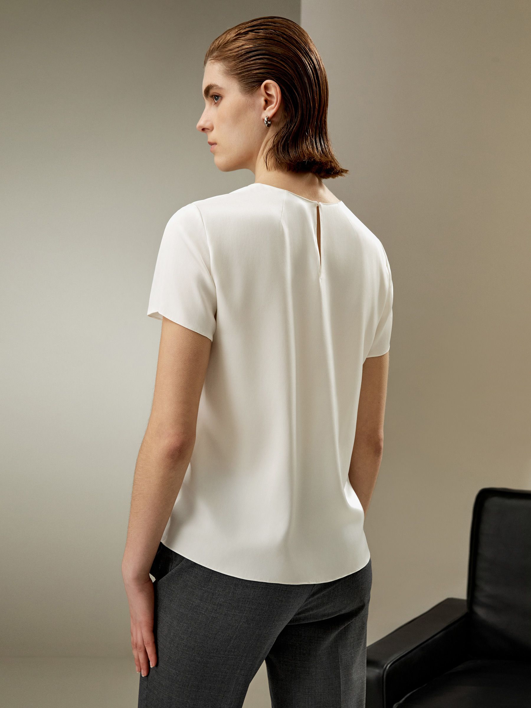 Basic Silk T-shirt