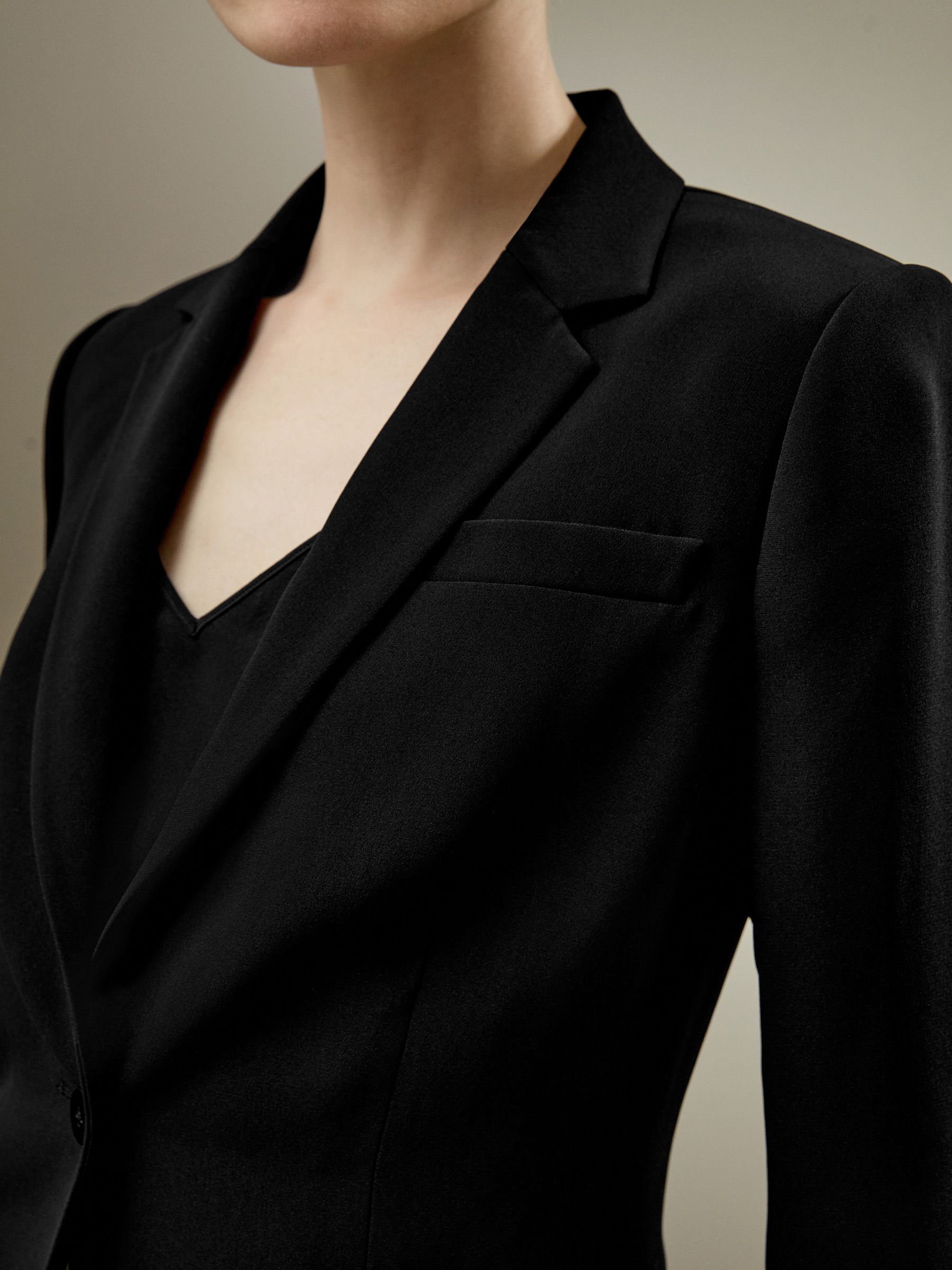 Silk Sleek Blazer