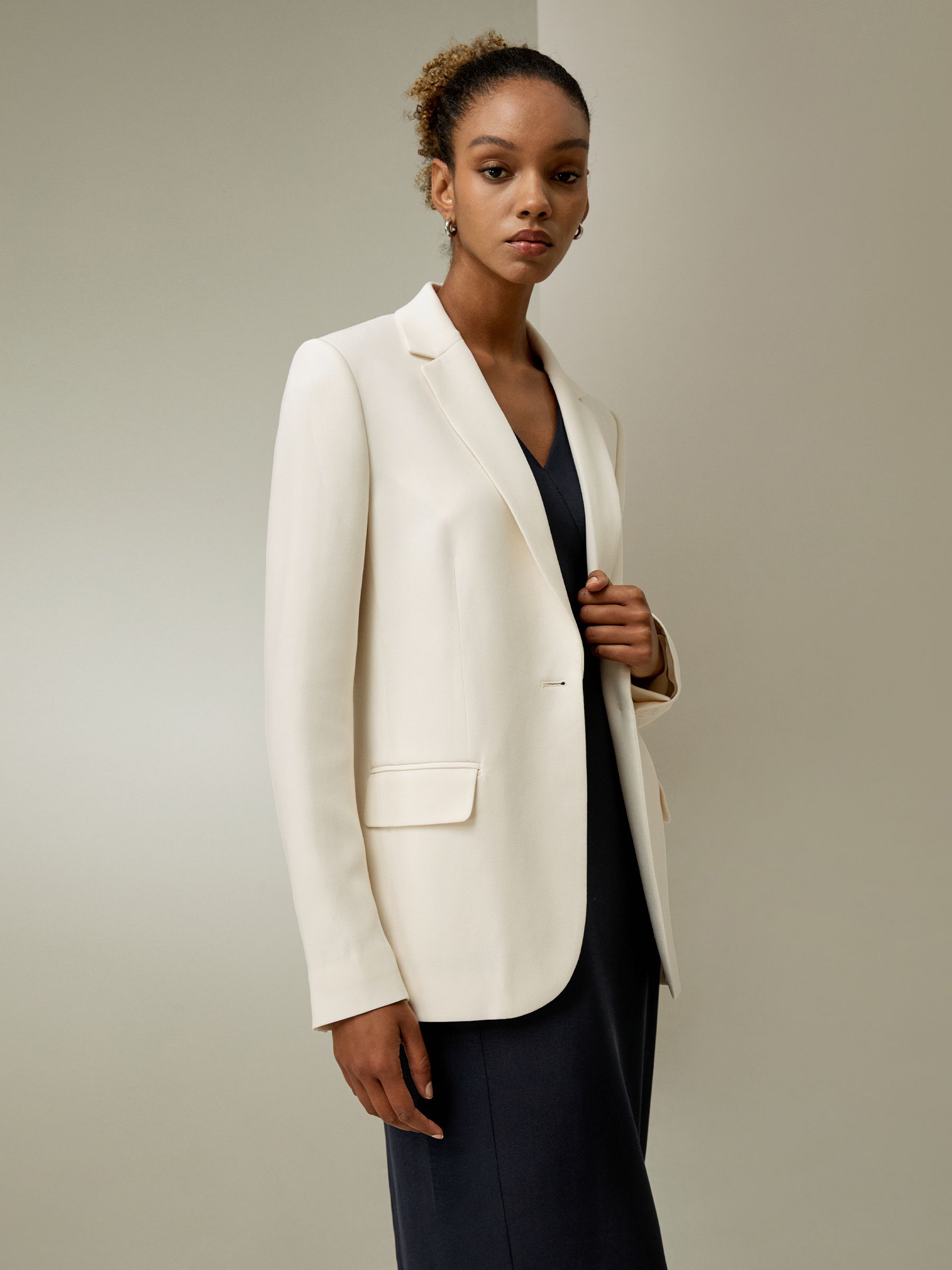 Silk Sleek Blazer