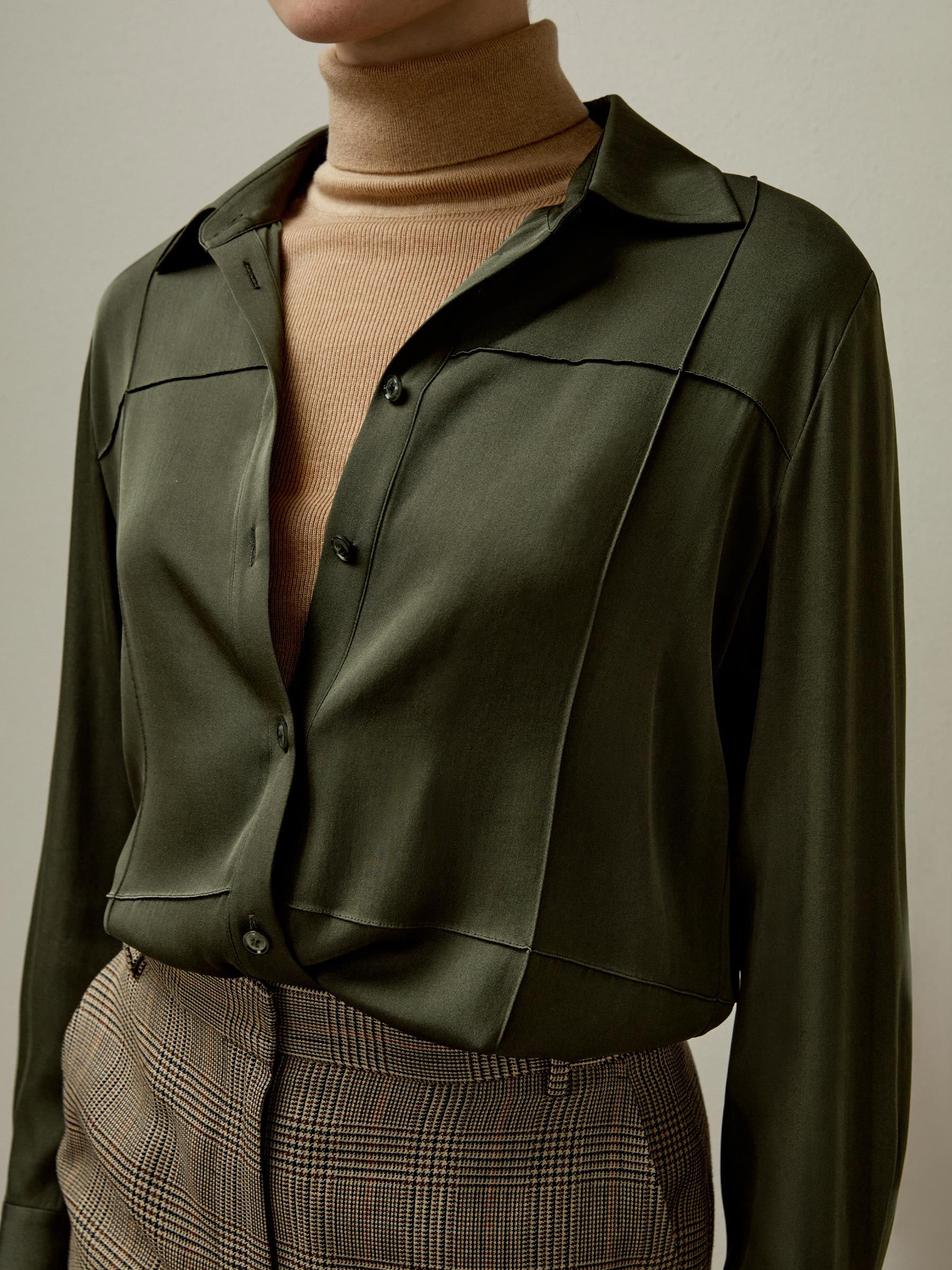 Sprezzatura Silk Blouse