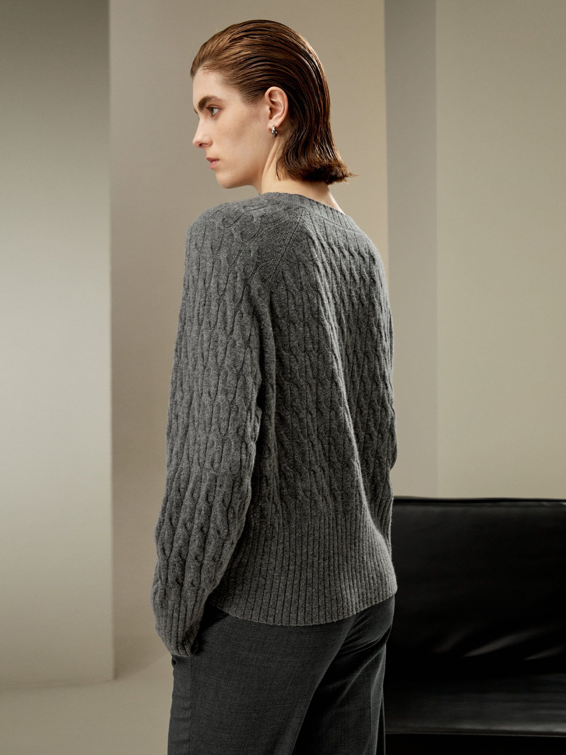 Baby Cashmere Cable-knit Sweater