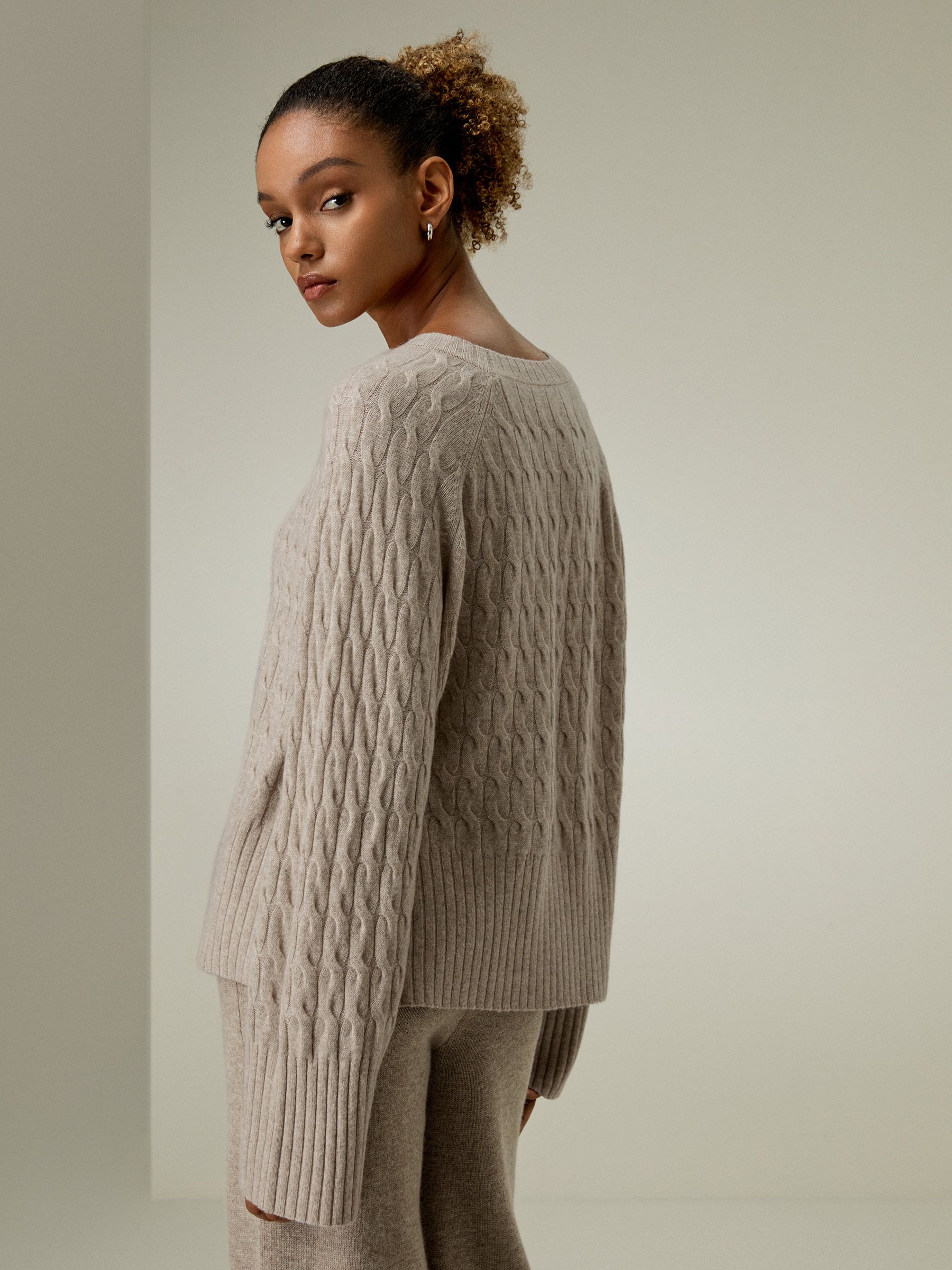 Baby Cashmere Cable-knit Sweater