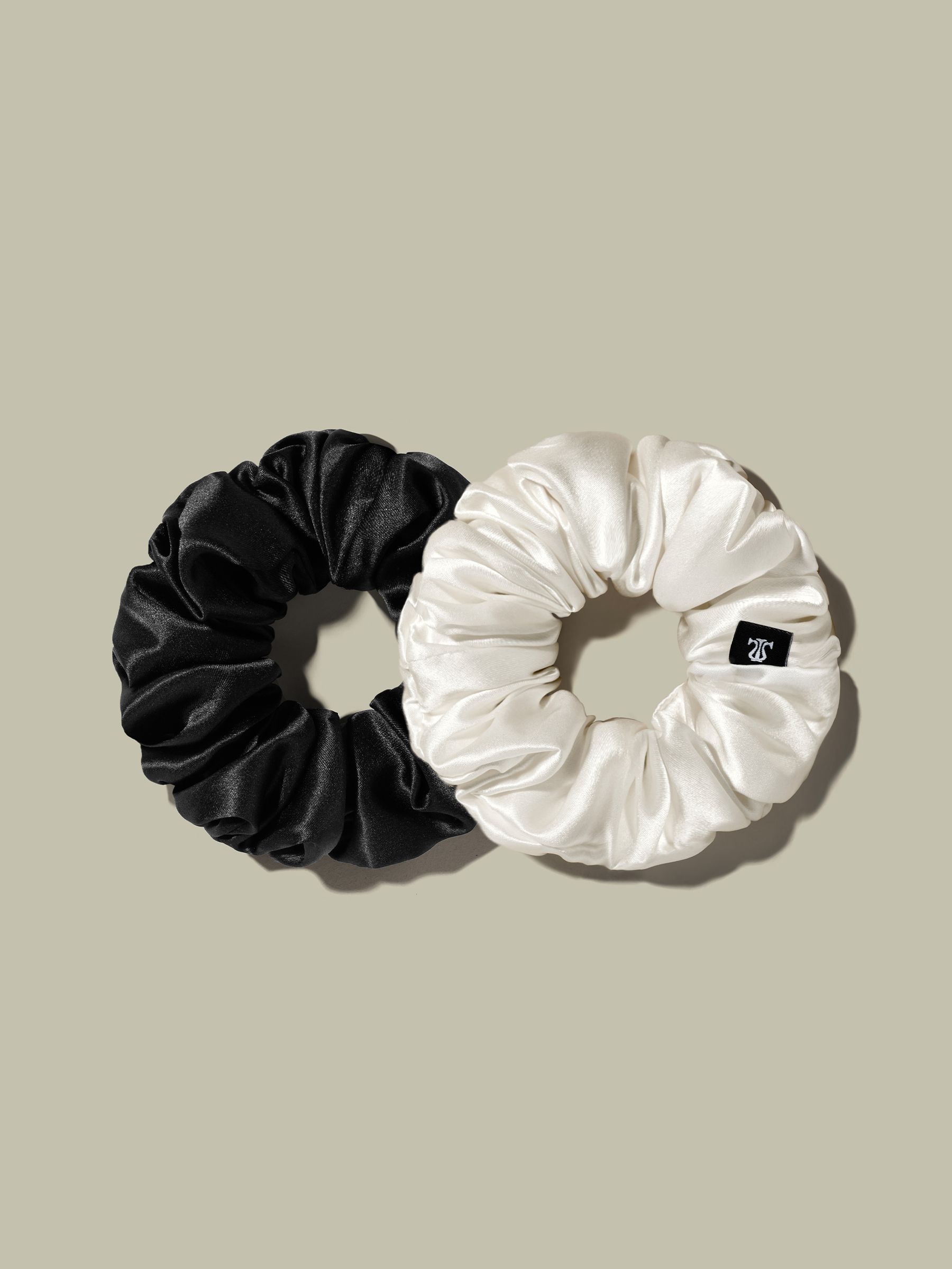 Midi Klassisk Silk Scrunchies Sæt