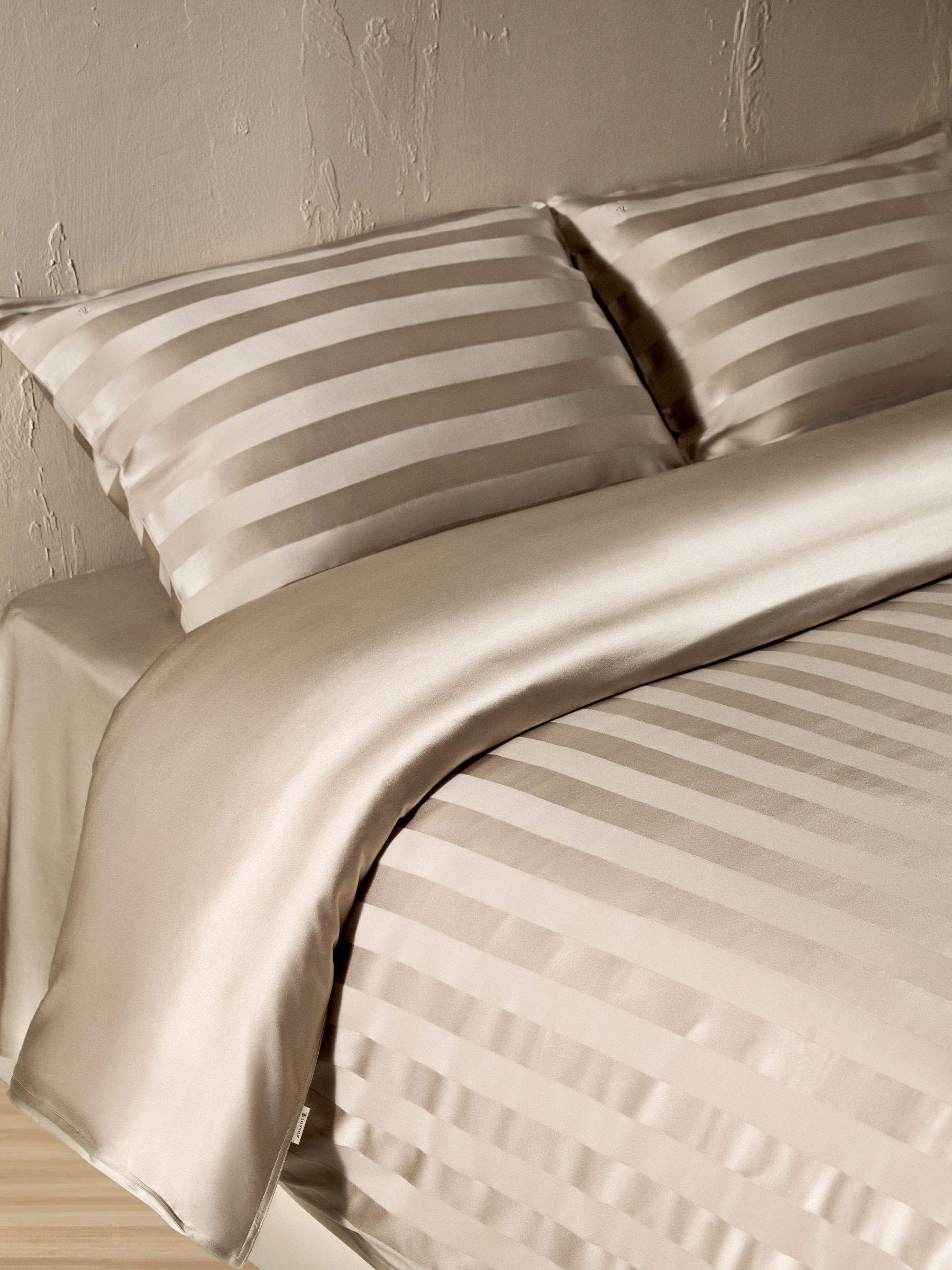 Striped Silk Envelope Pillowcase