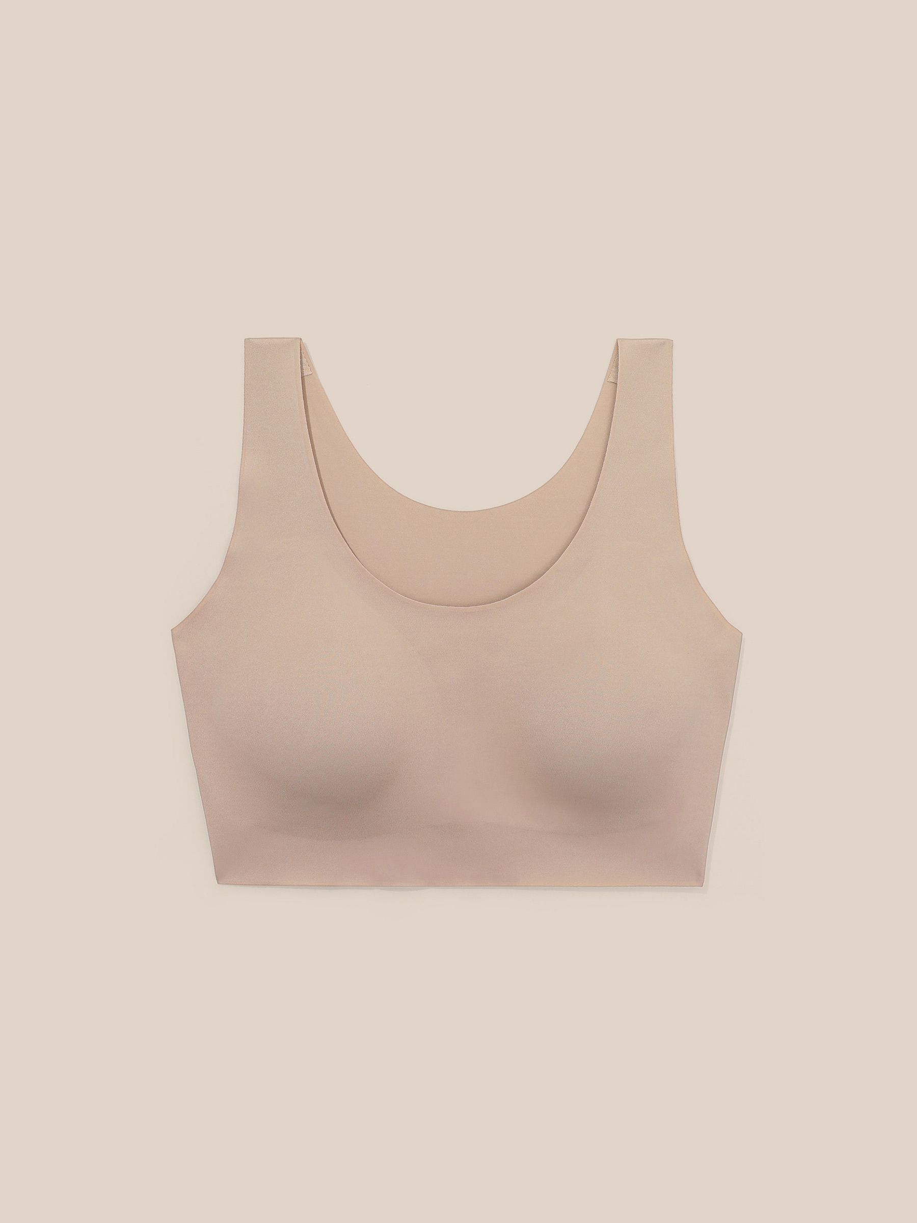 One-Size-Fits-Most Classic Wireless Silk Bra For Women