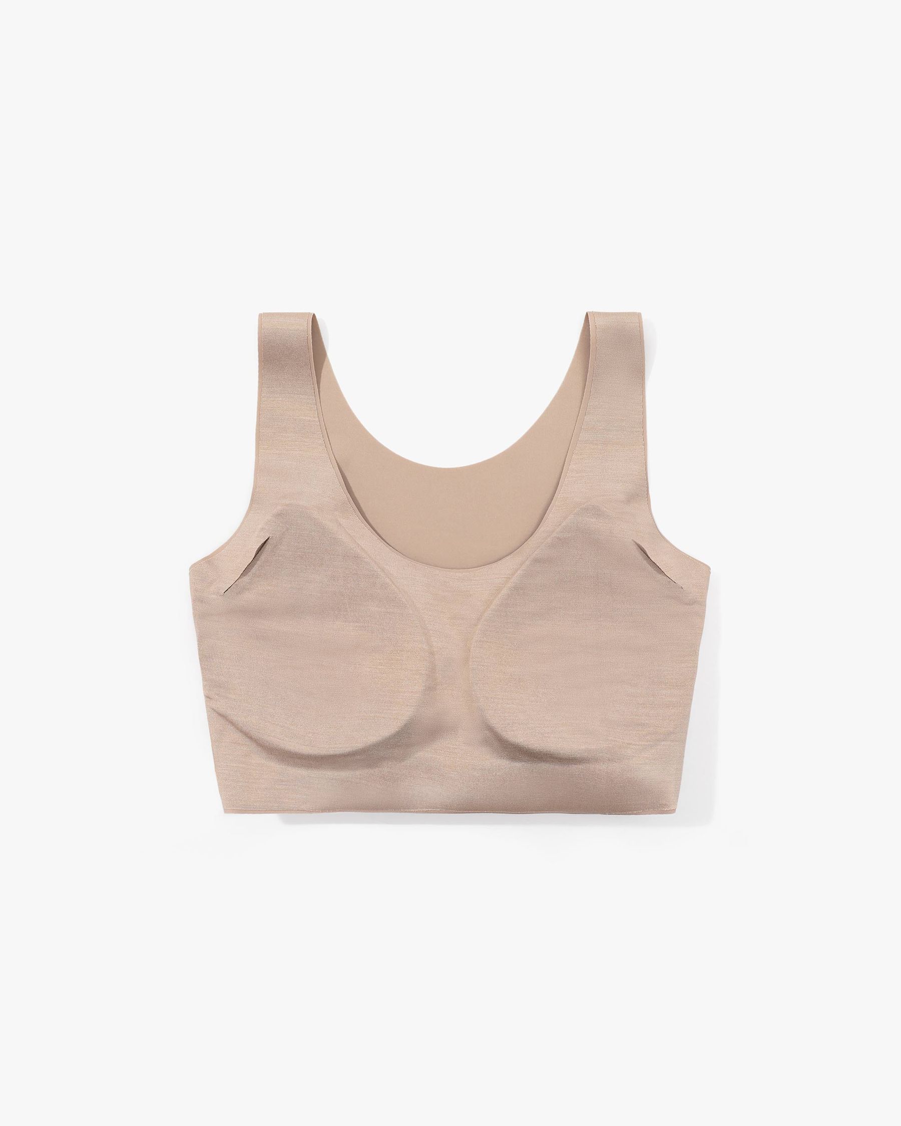 One-Size-Fits-Most Classic Wireless Silk Bra For Women