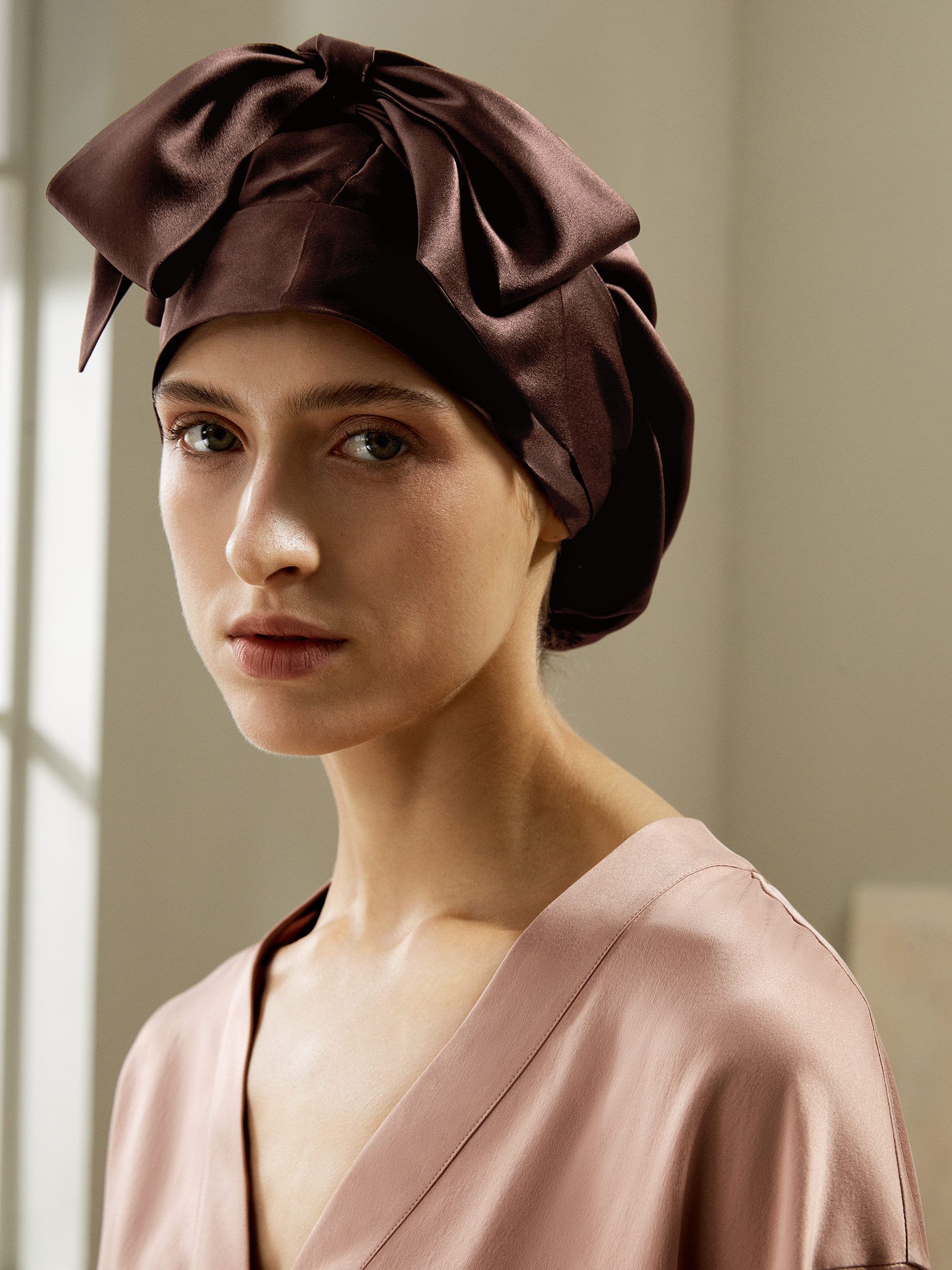 Multi-Use Silk Tie Bonnet