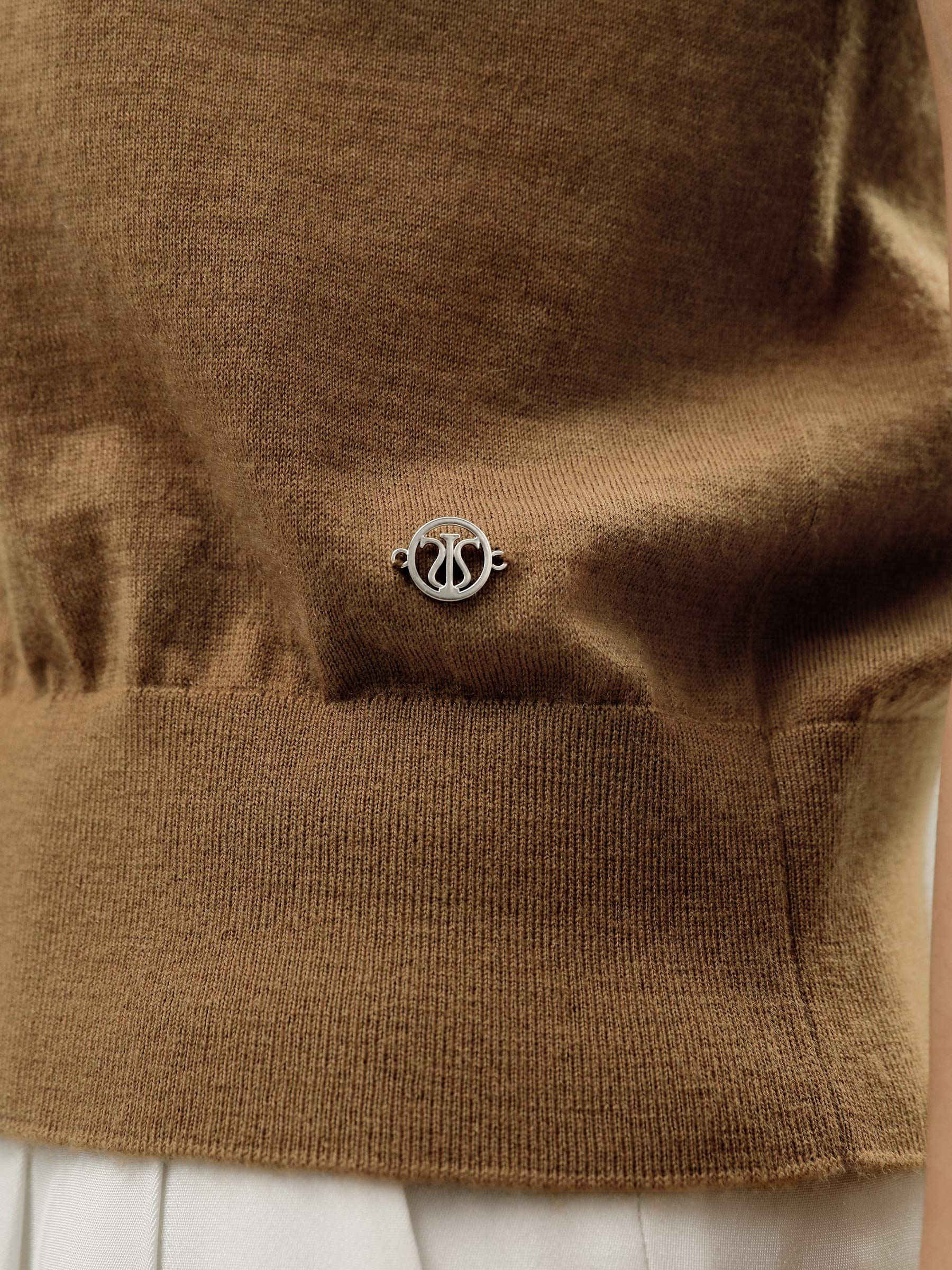 Maglione a girocollo in cashmere