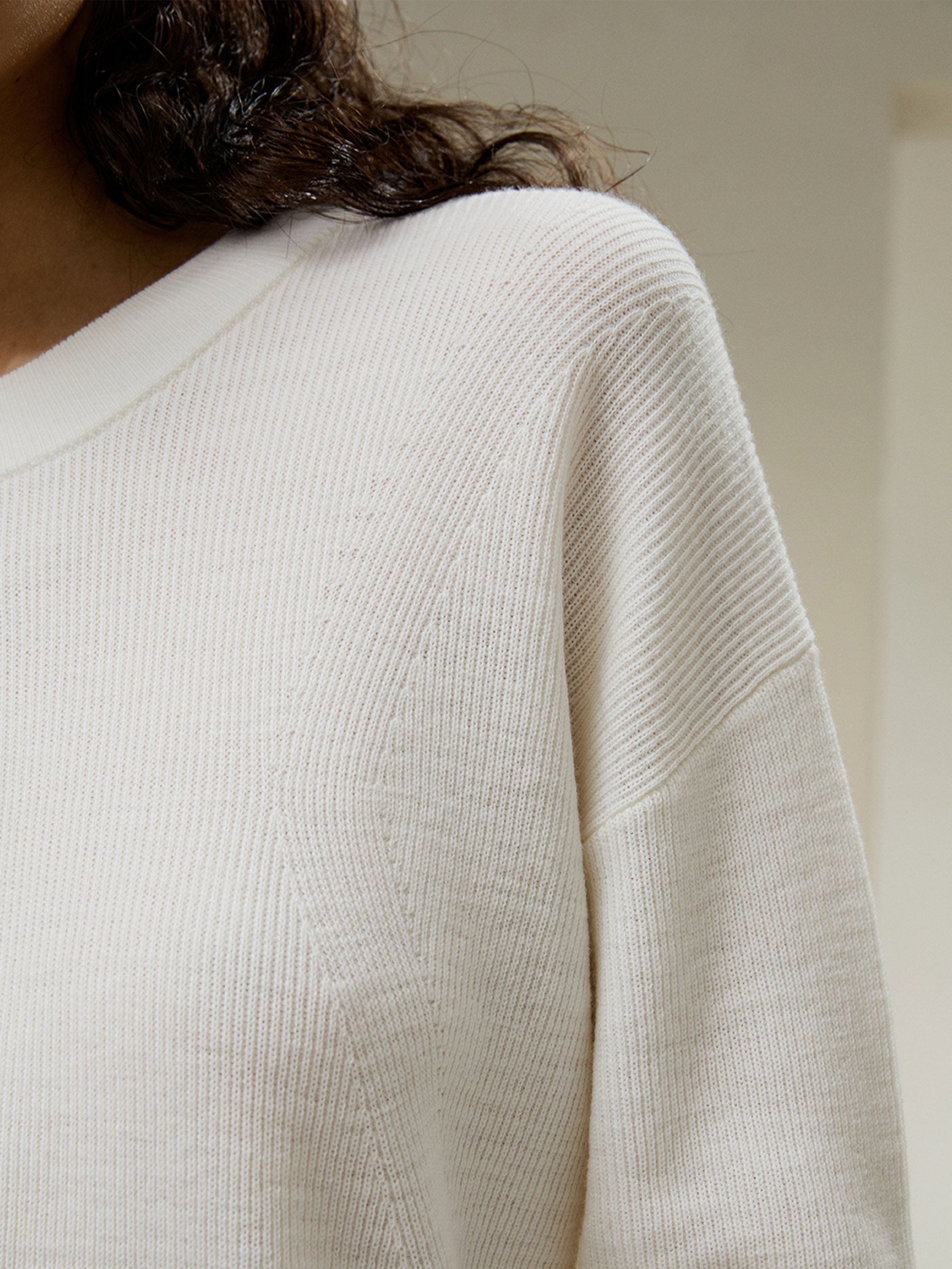 Ultra-fine Merino Wool Crewneck Sweater