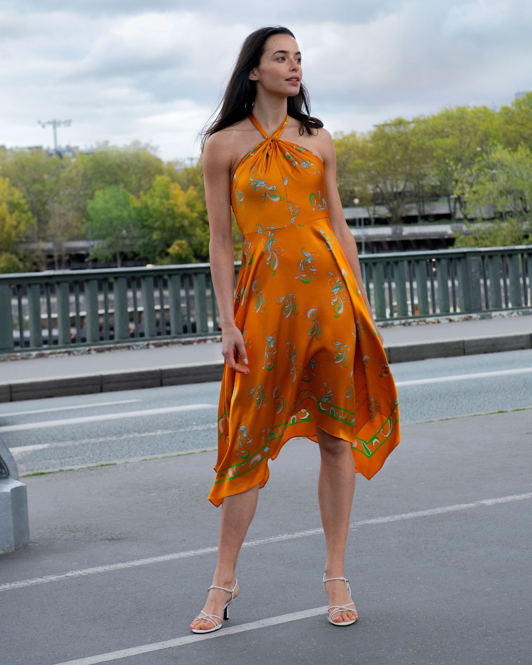 Vestido Pañuelo Primavera Vals