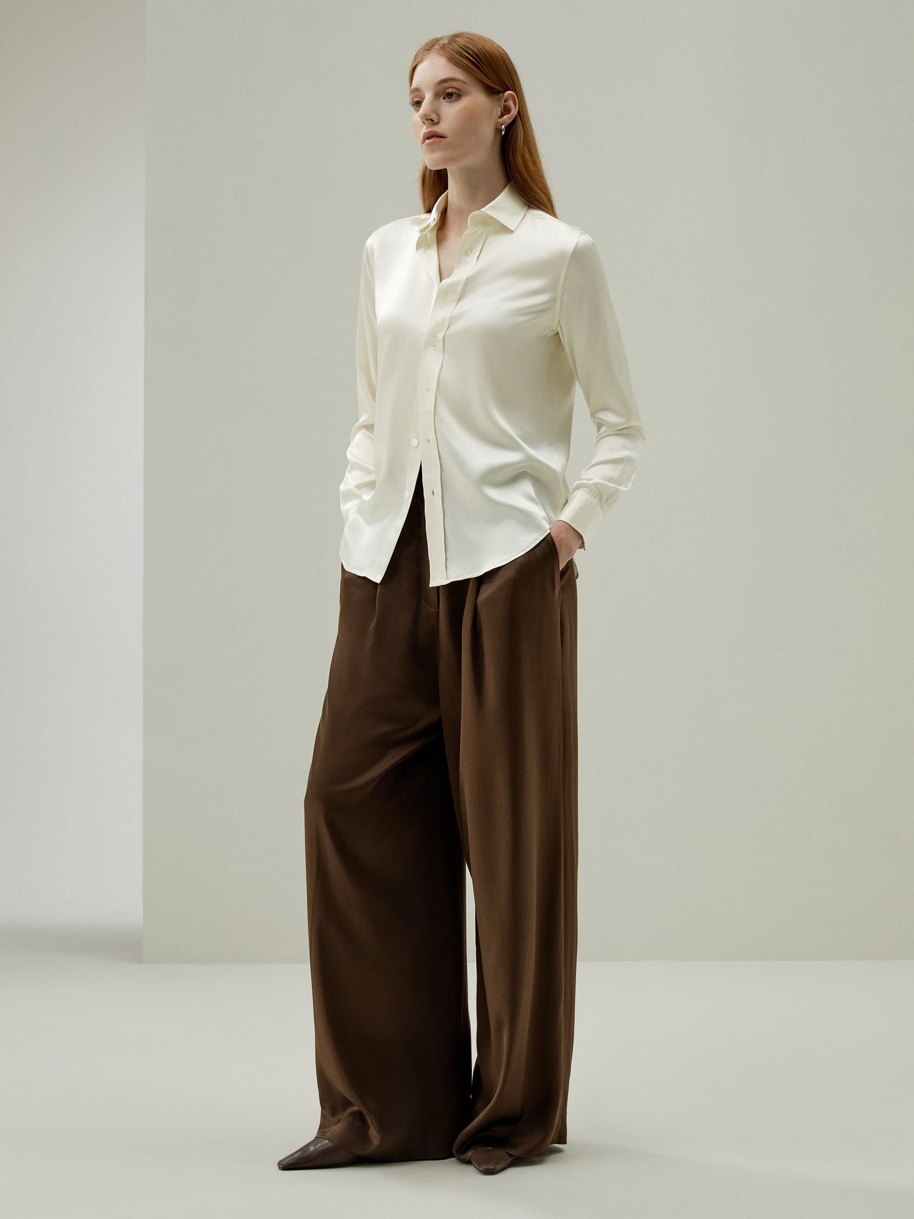 Tailored Silk Shirt