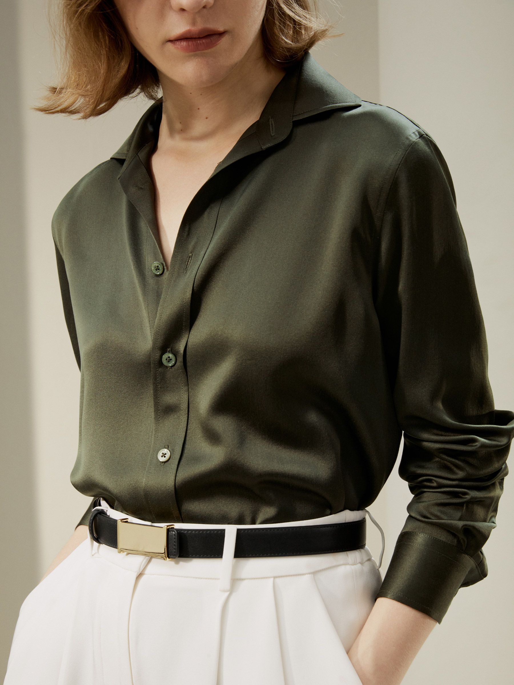 Tailored Silk Shirt